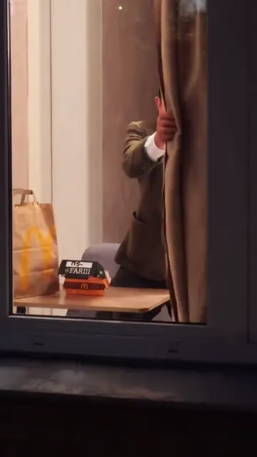 The curtain ends the scene
